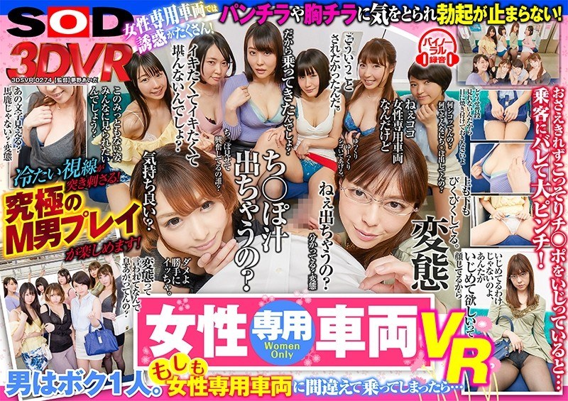 【VR】女性専用車両VR 男はボク1人。もしも女性専用車両に間違えて乗ってしまったら…（13dsvr00274）レビュー｜評価と感想