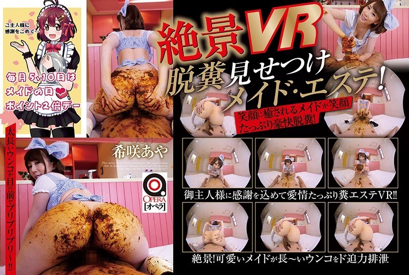 【VR】絶景VR！脱糞見せつけ御奉仕メイドエステ（opvr00008）レビュー｜評価と感想
